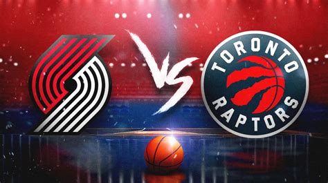raptors vs trail blazers prediction.